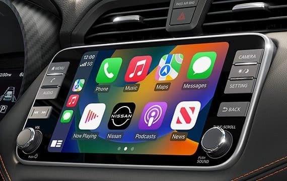 2023 nissan versa apple carplay