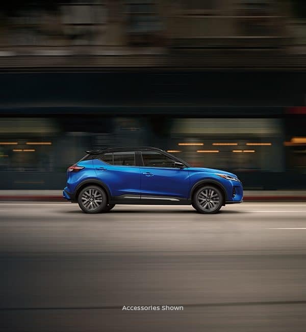 nissan kicks electric blue metallic super